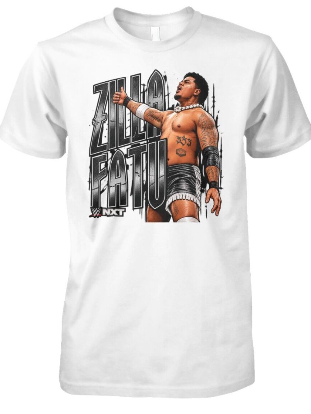 ZillA Fatu WWE NXT Wrestling Shirt